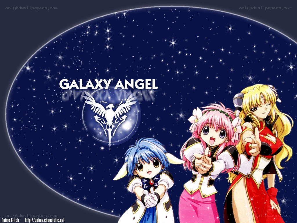 Galaxy Angel anime characters