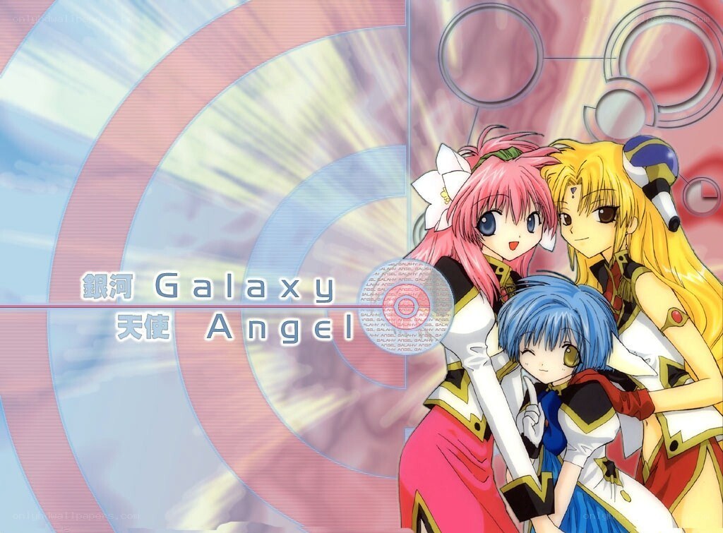 Galaxy Angel anime characters