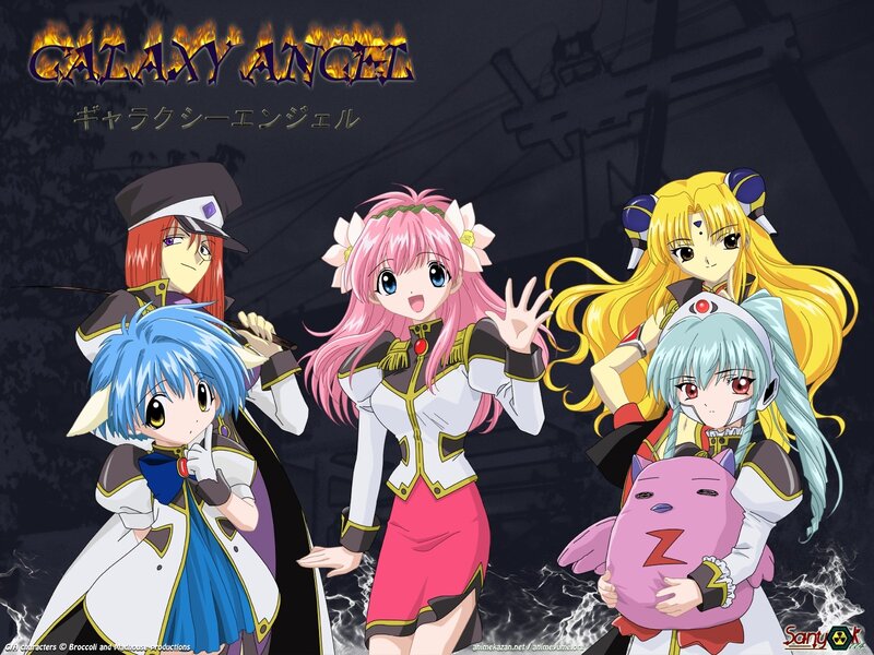 Galaxy Angel anime characters