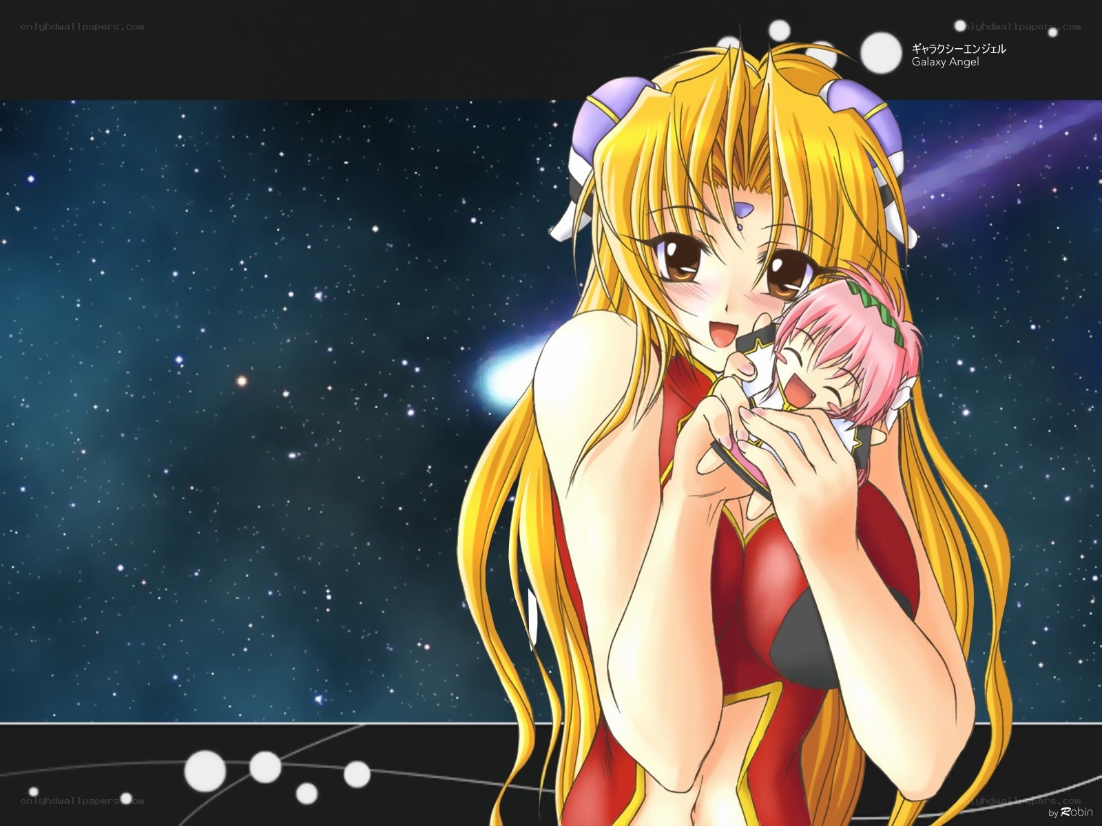 Galaxy Angel anime characters