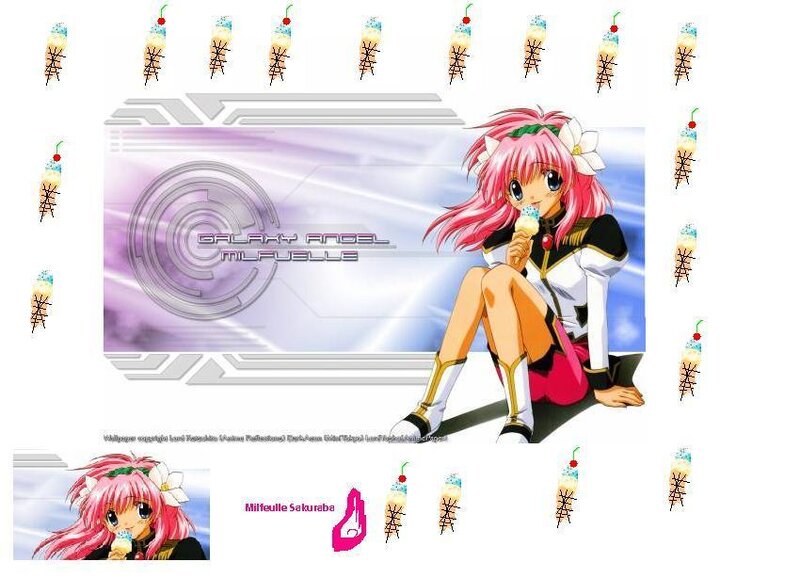 Galaxy Angel Millefeuille wallpaper