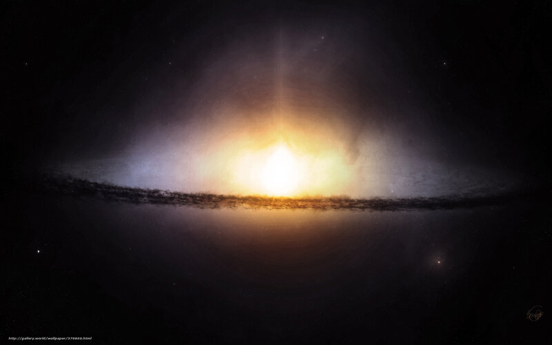 Galaxy center view