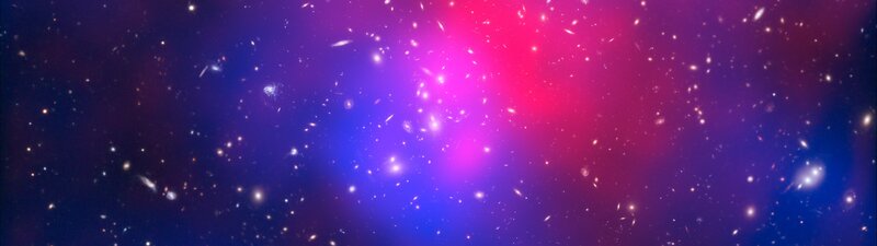 Galaxy Cluster — Blue, Cosmic
