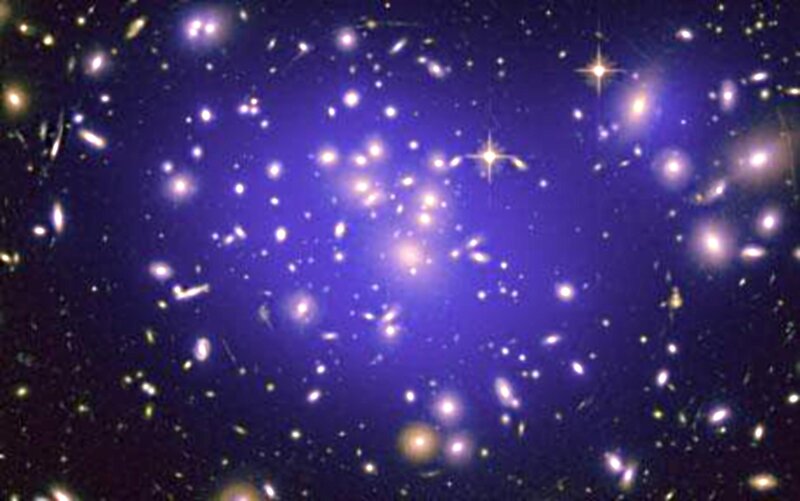 Galaxy Cluster — Purple