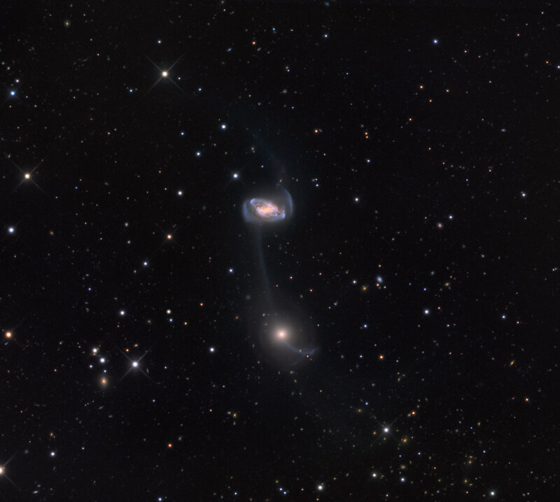 Galaxy Collision — Nebula