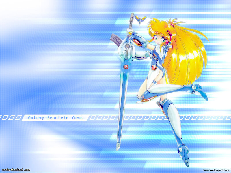 Galaxy Fraulein Yuna character art