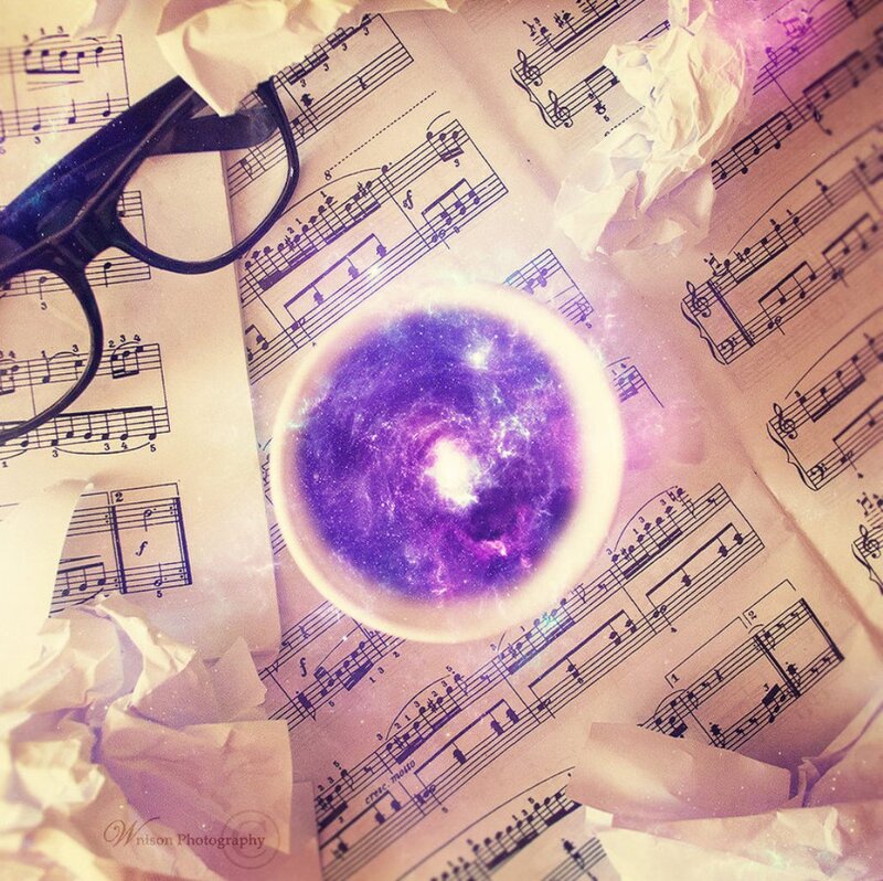 Galaxy in a Cup