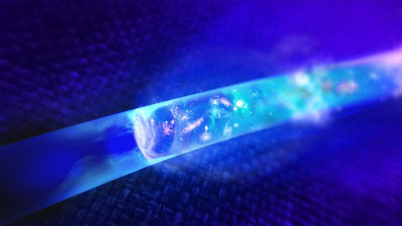 Galaxy in a Tube