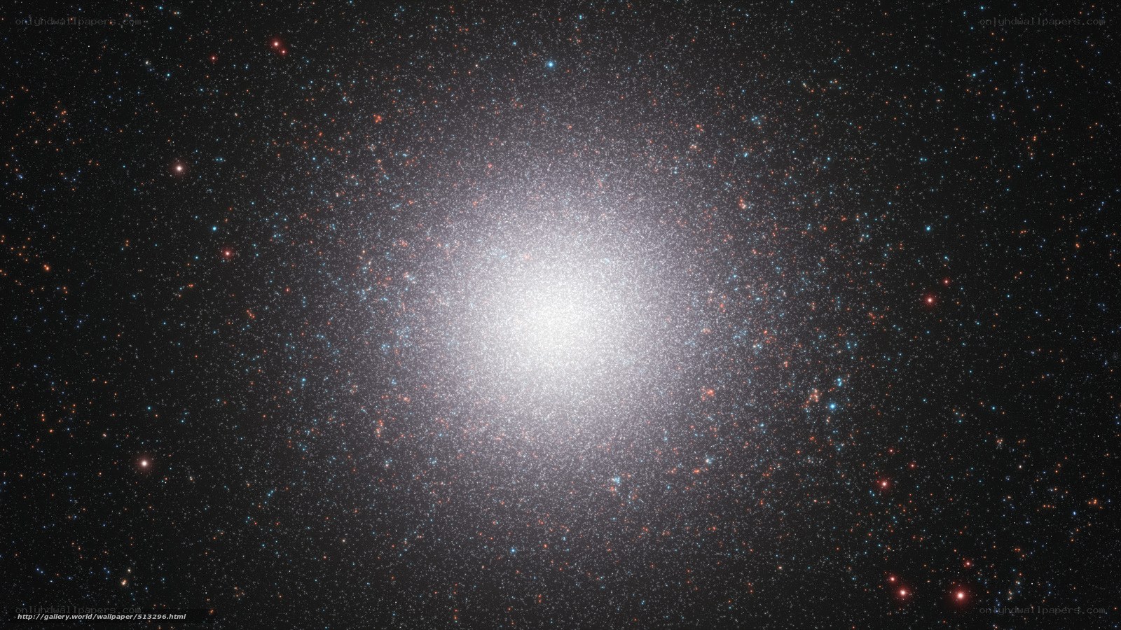 Galaxy in deep space