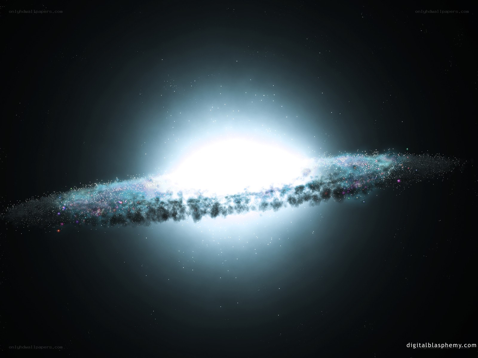 Galaxy in deep space