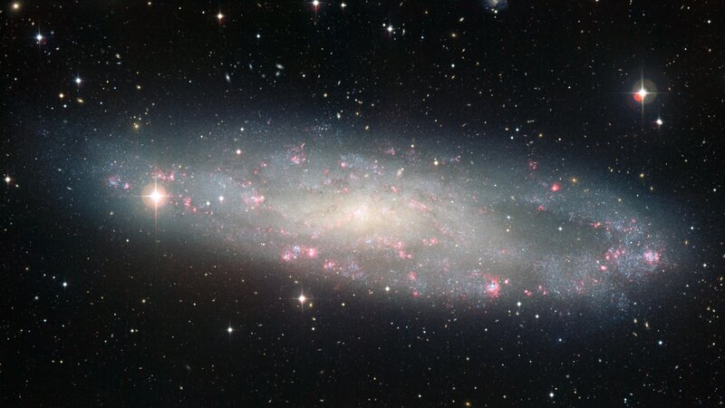 Galaxy in deep space