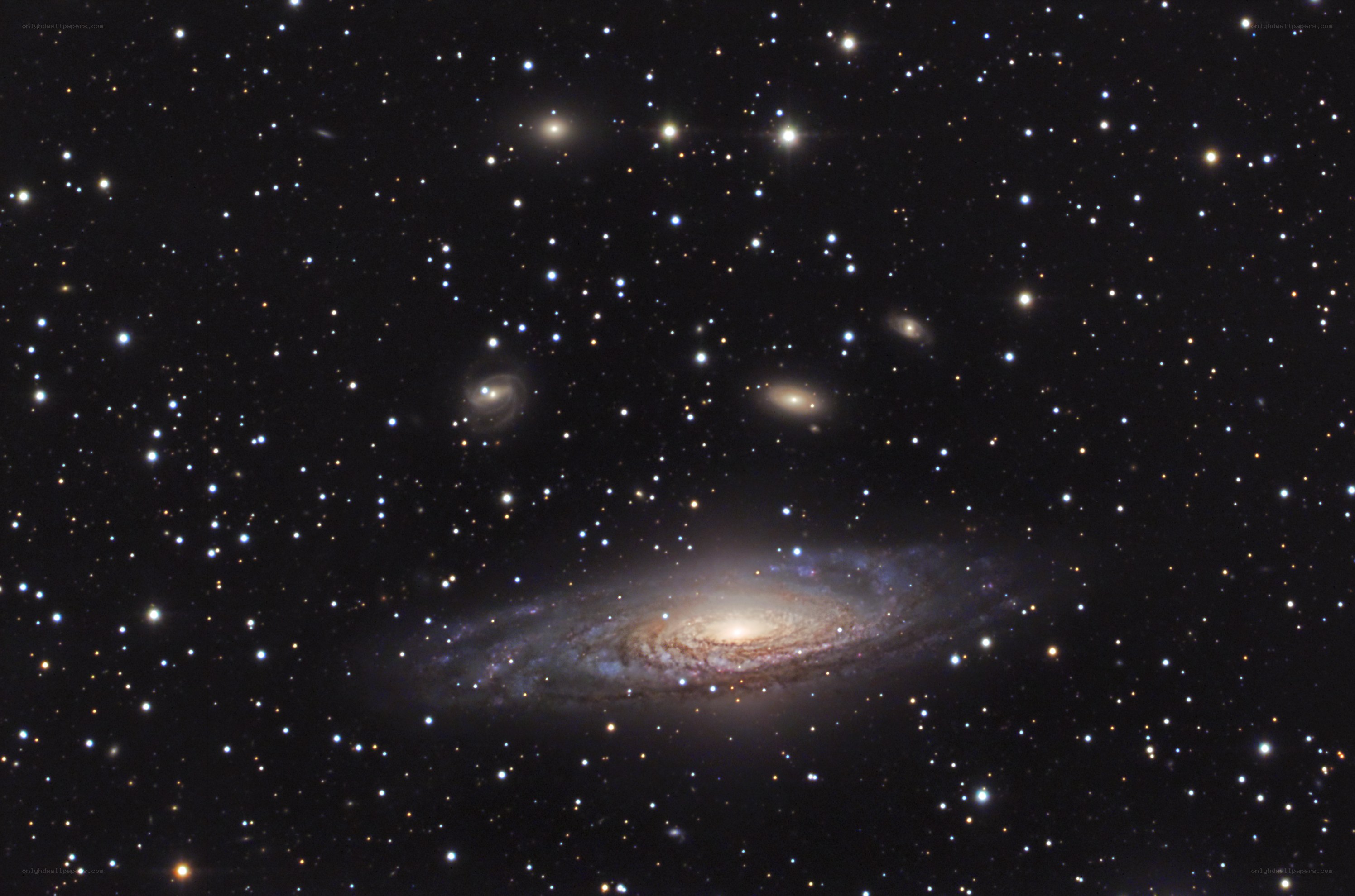 Galaxy in deep space