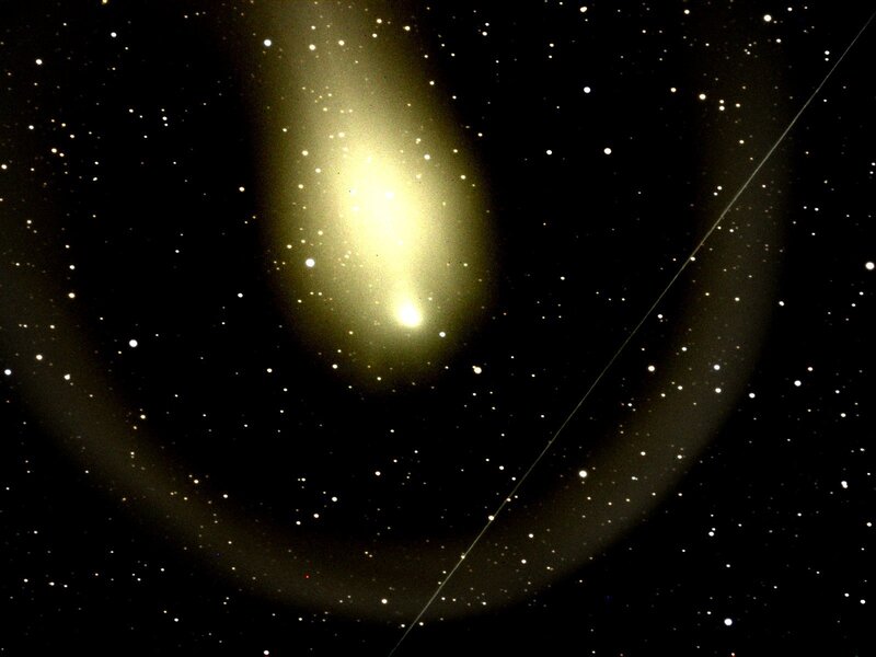Galaxy in deep space