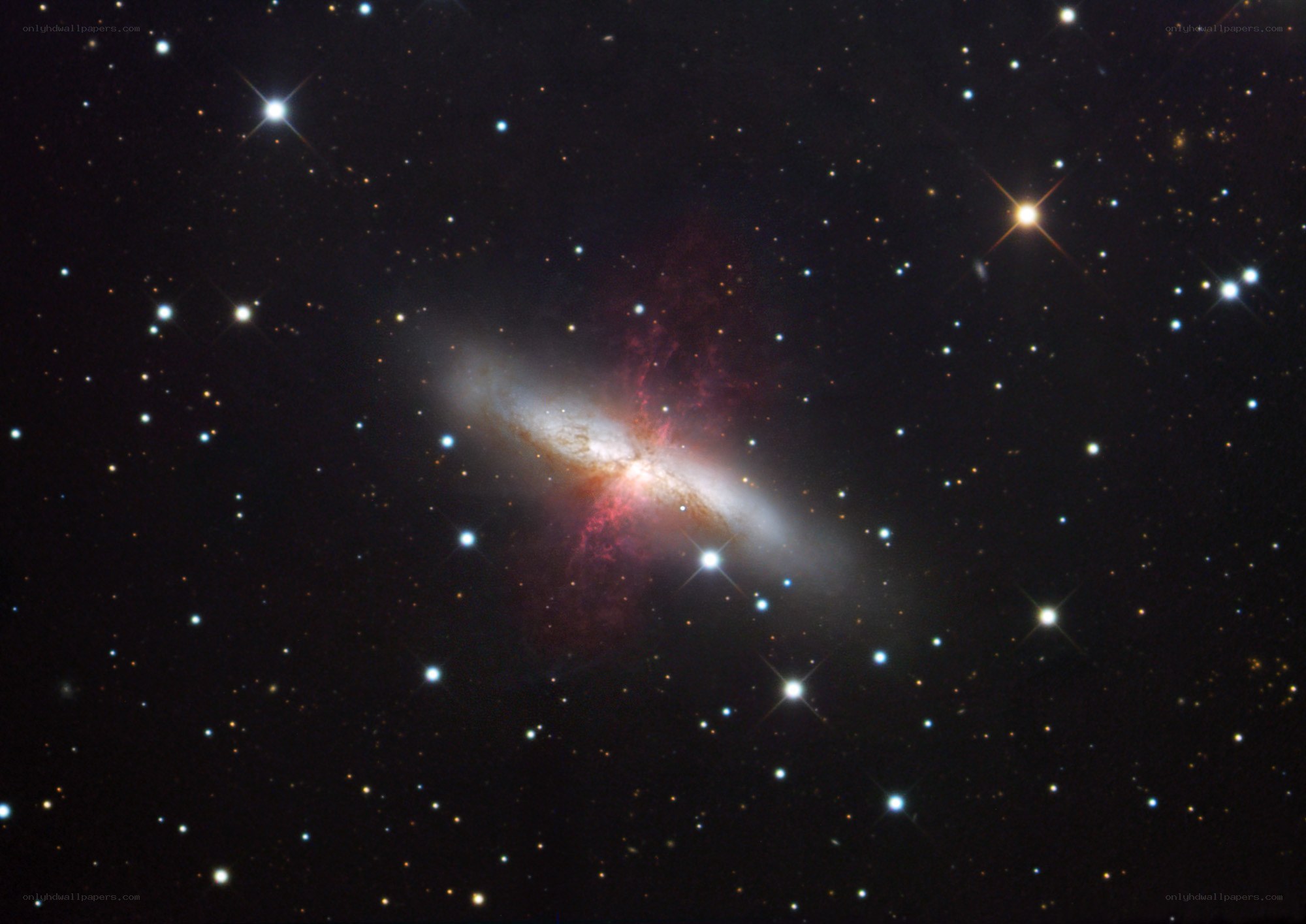 Galaxy in deep space
