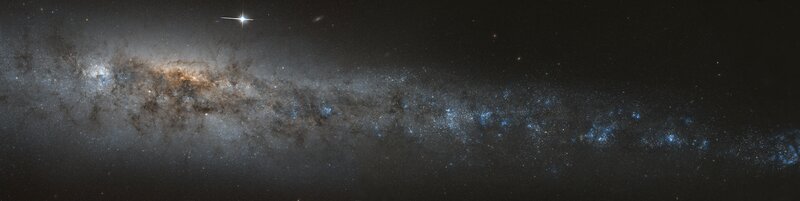 Galaxy in deep space