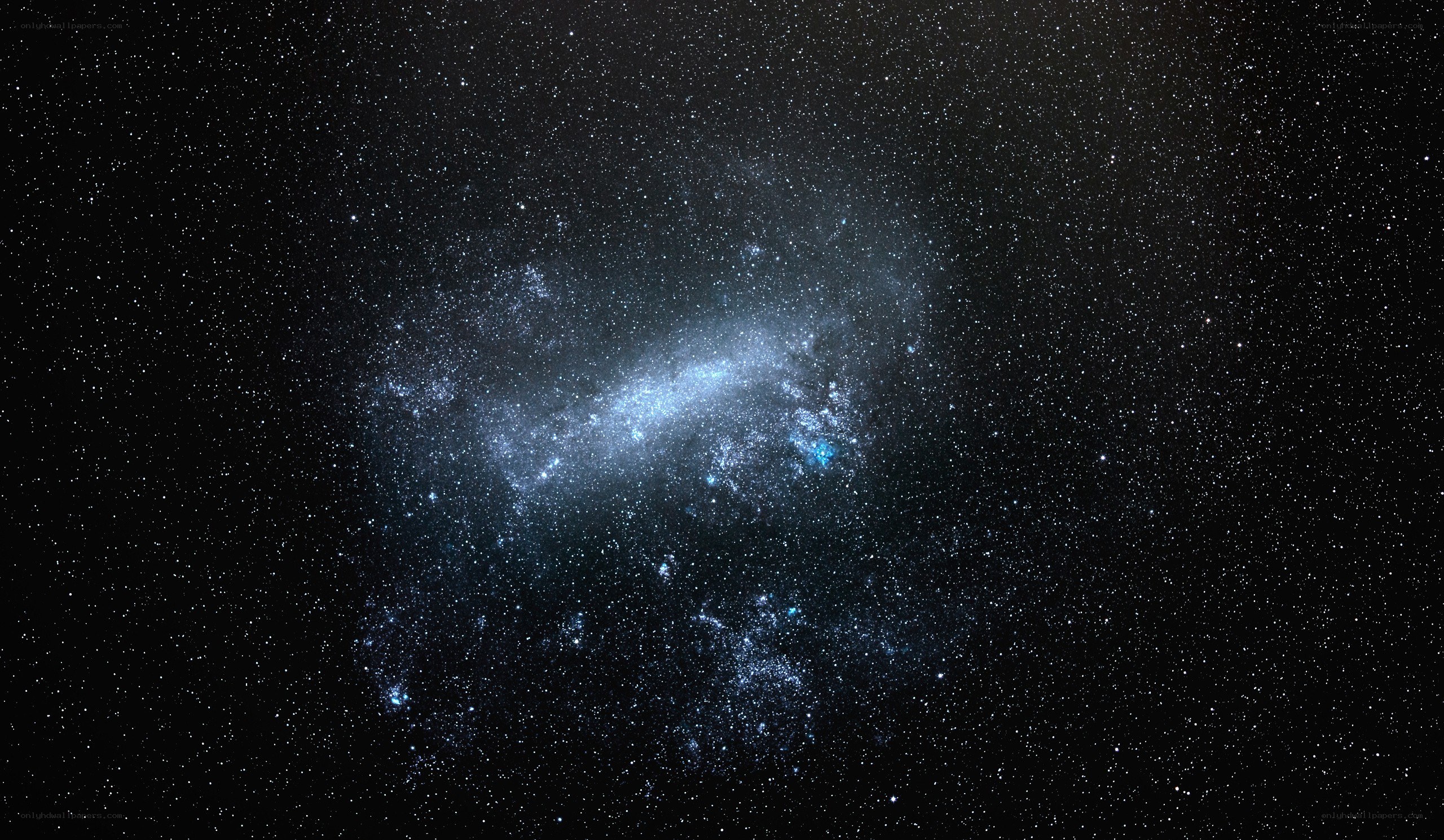 Galaxy in deep space
