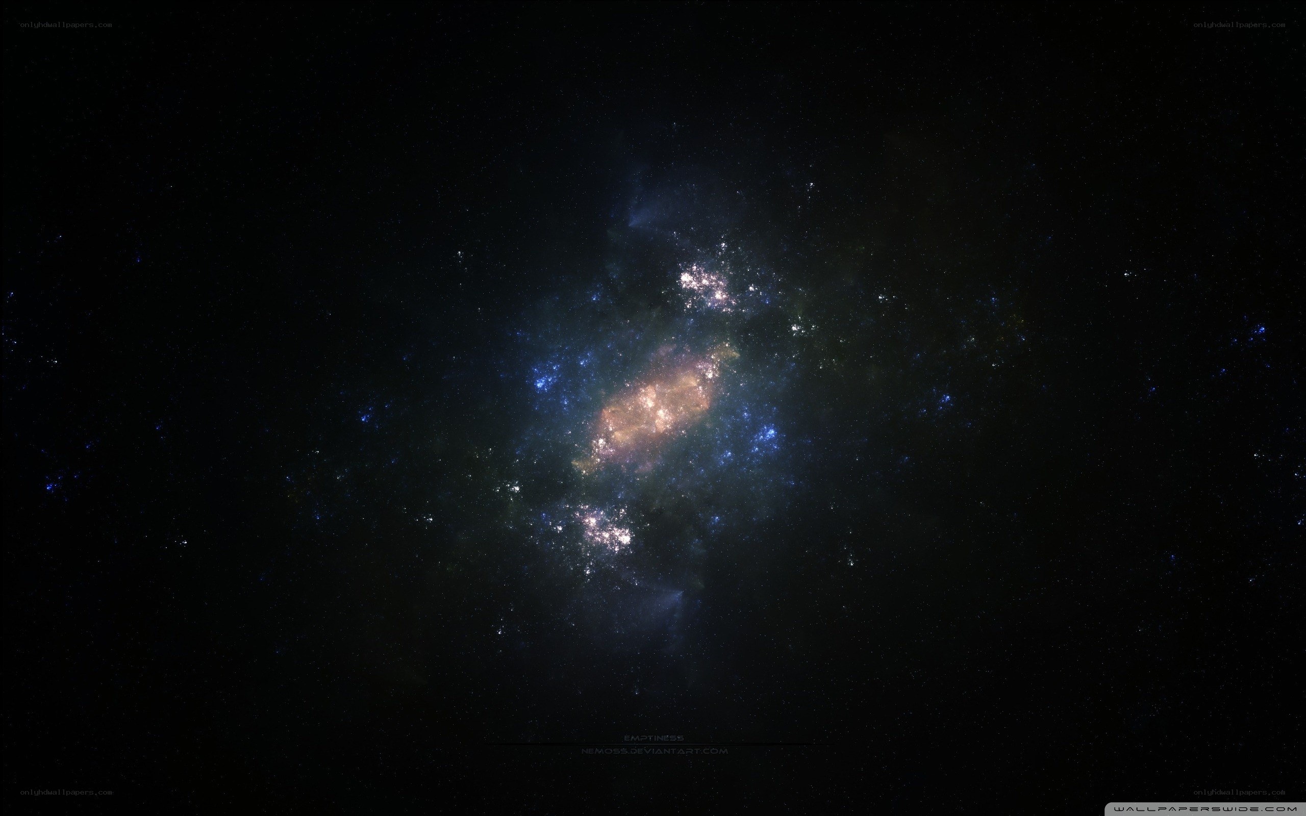 Galaxy in deep space