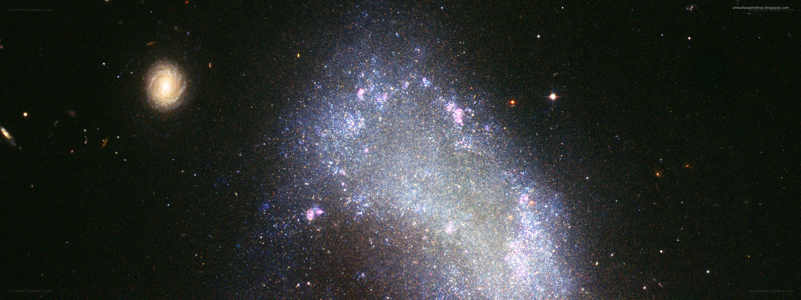 Galaxy in deep space