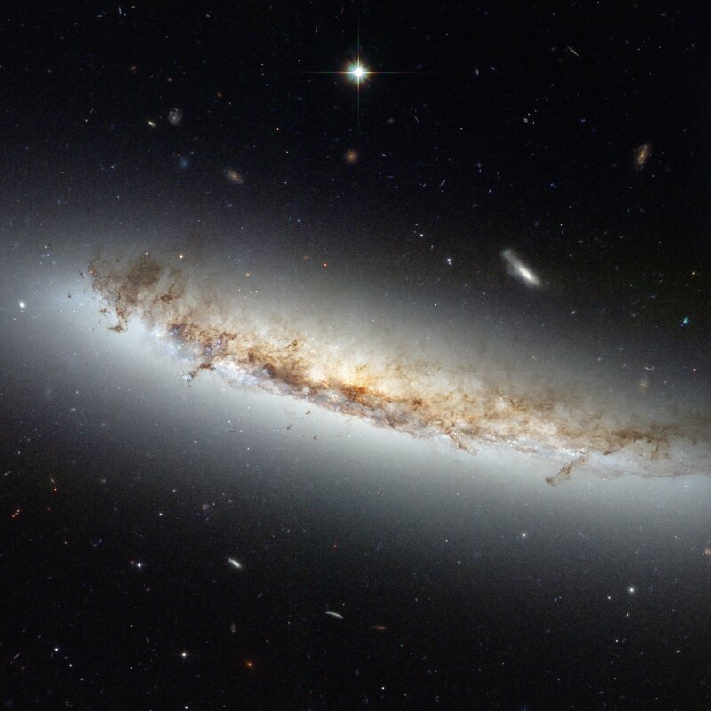 Galaxy in deep space
