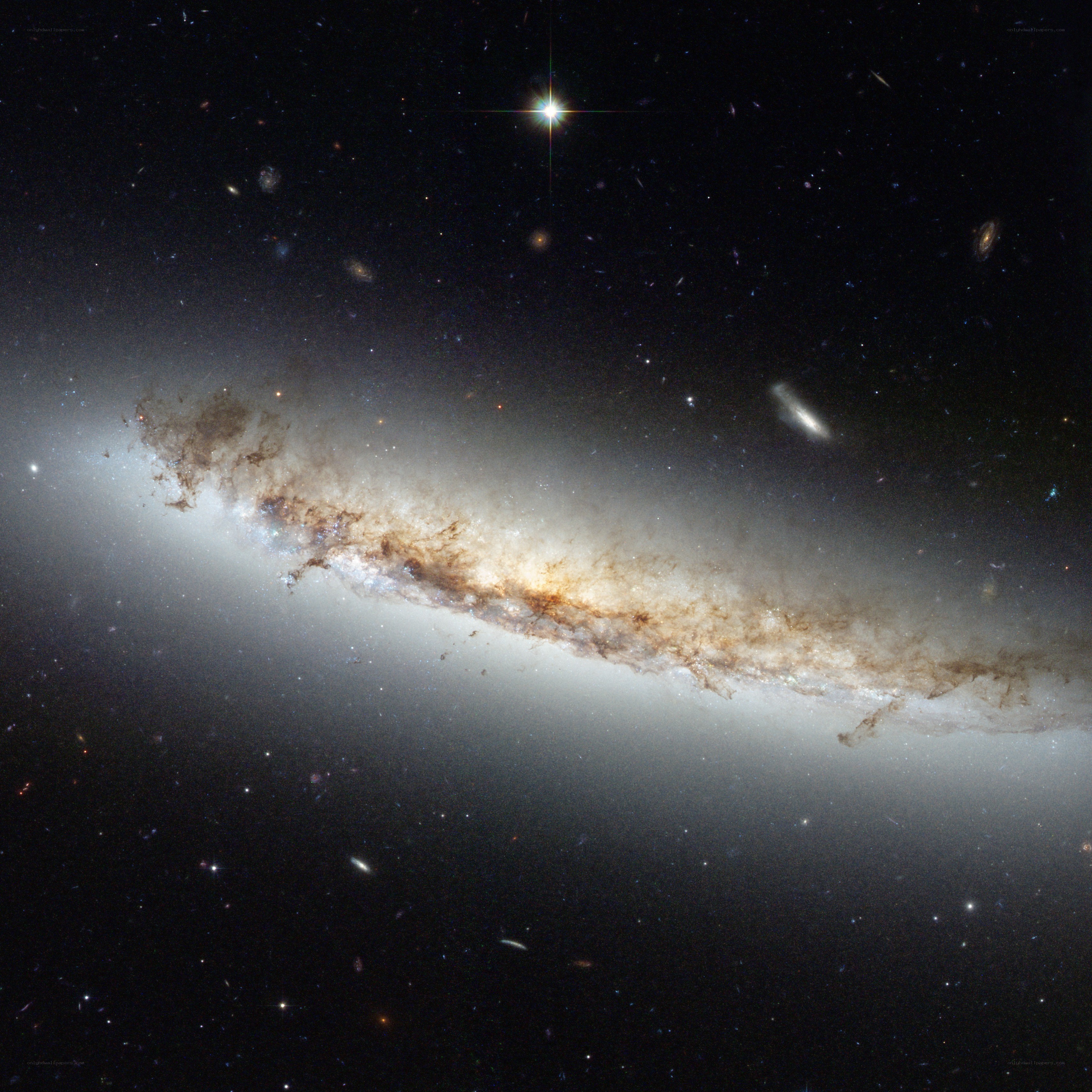 Galaxy in deep space