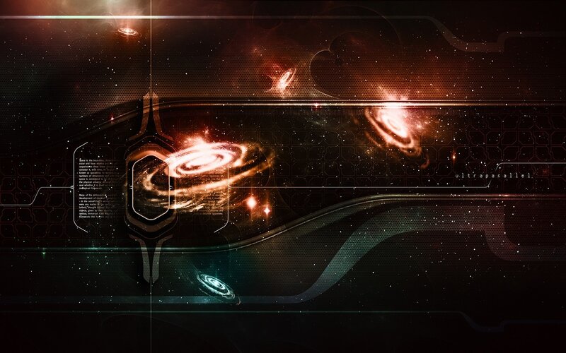 Galaxy in Digital Interface