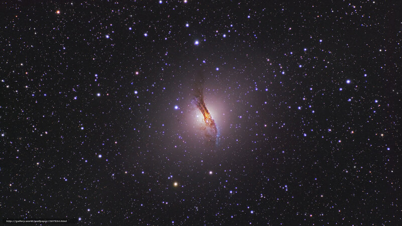 Galaxy in Space — Black, Cosmic, Night