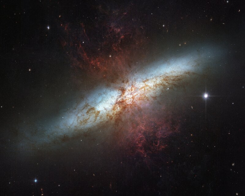 Galaxy in Space — Black, Cosmic