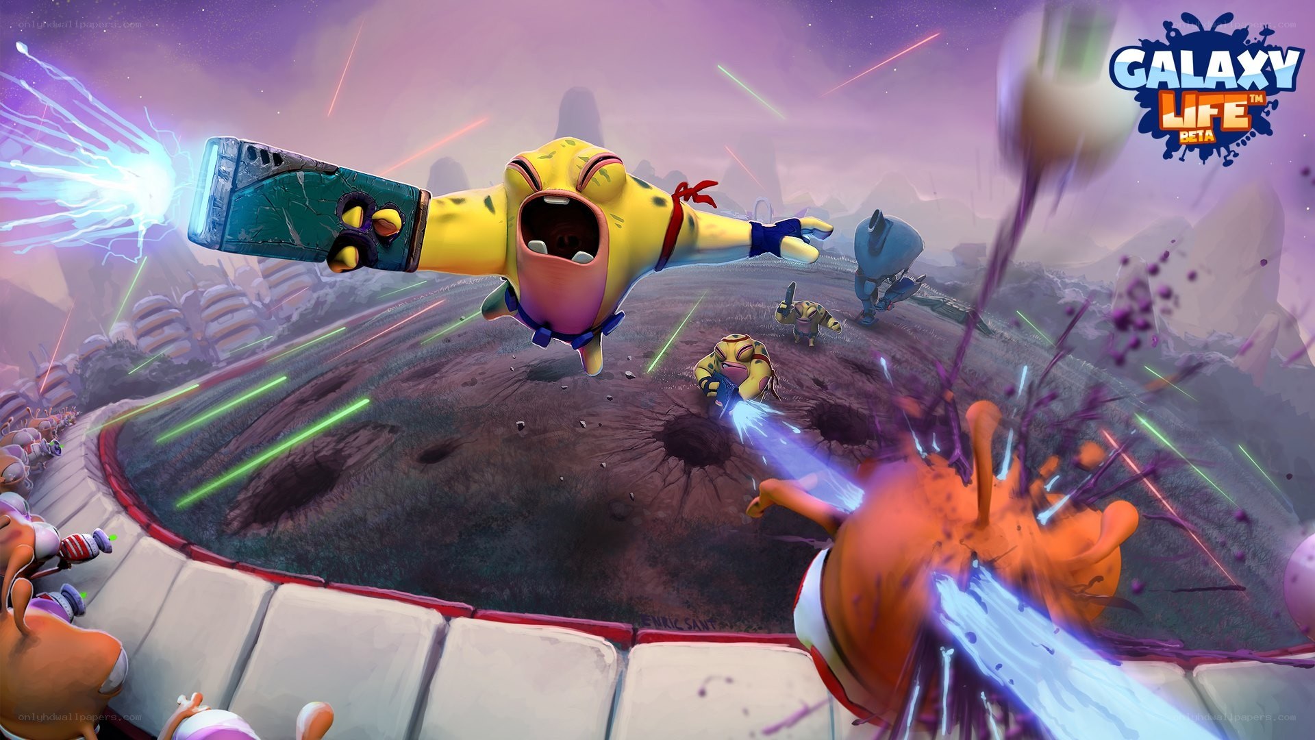 Galaxy Life gameplay action