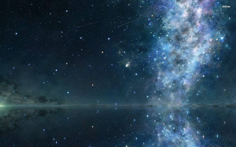 Galaxy over Water