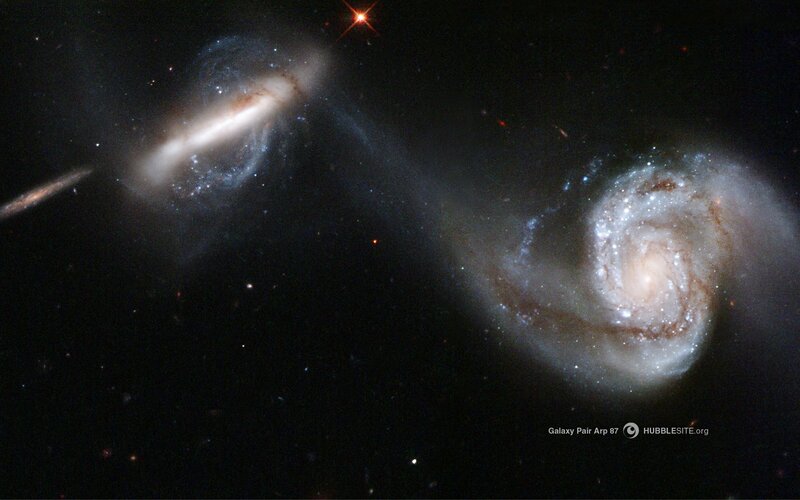Galaxy Pair Arp 87