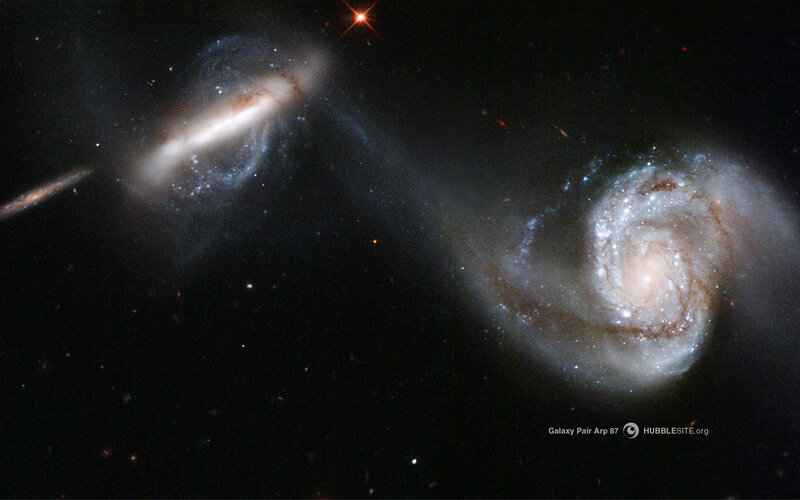 Galaxy Pair Arp 87