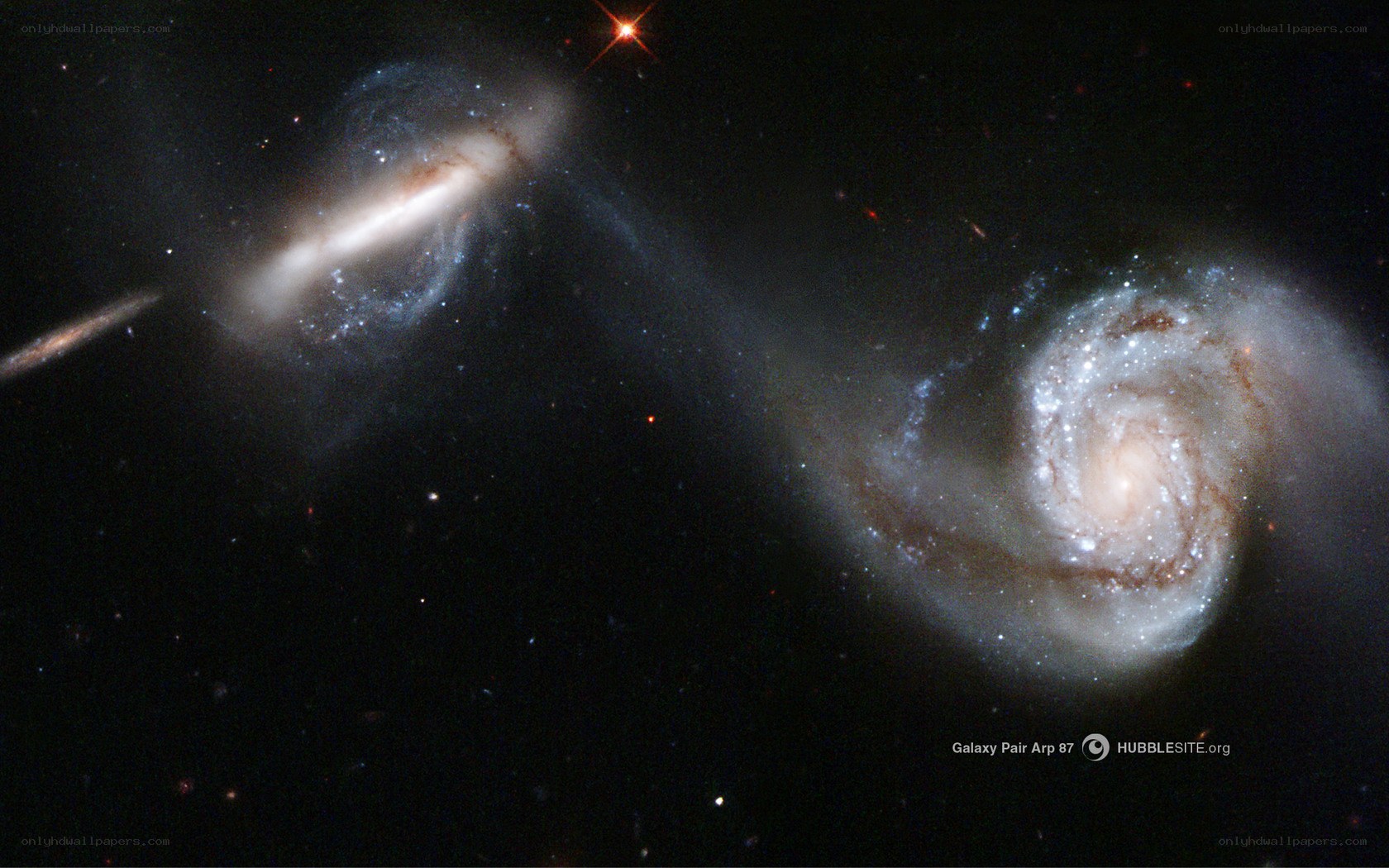 Galaxy Pair Arp 87