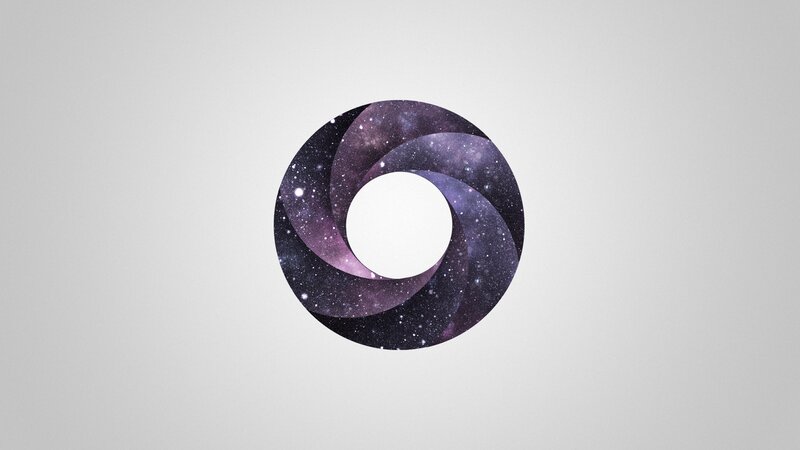 Galaxy Pattern in Circle