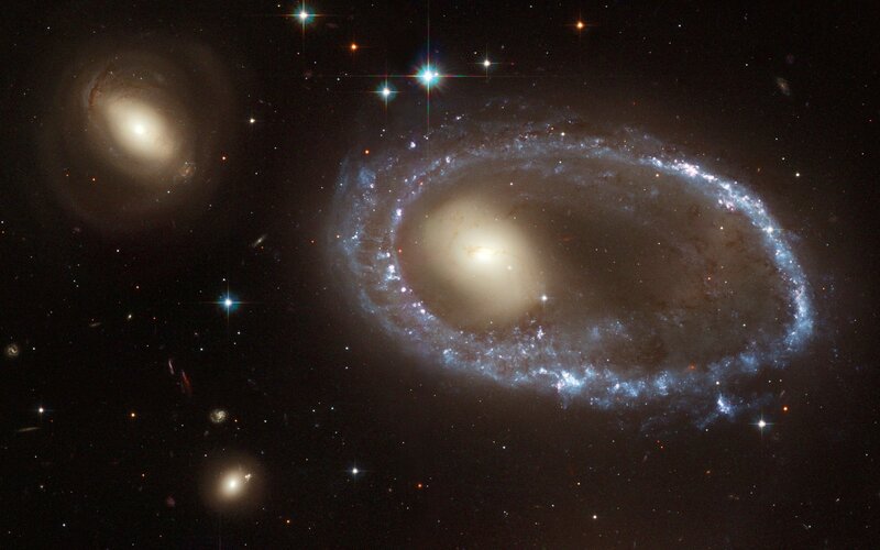 Galaxy ring formation