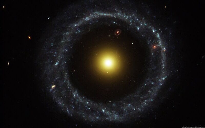 galaxy ring formation