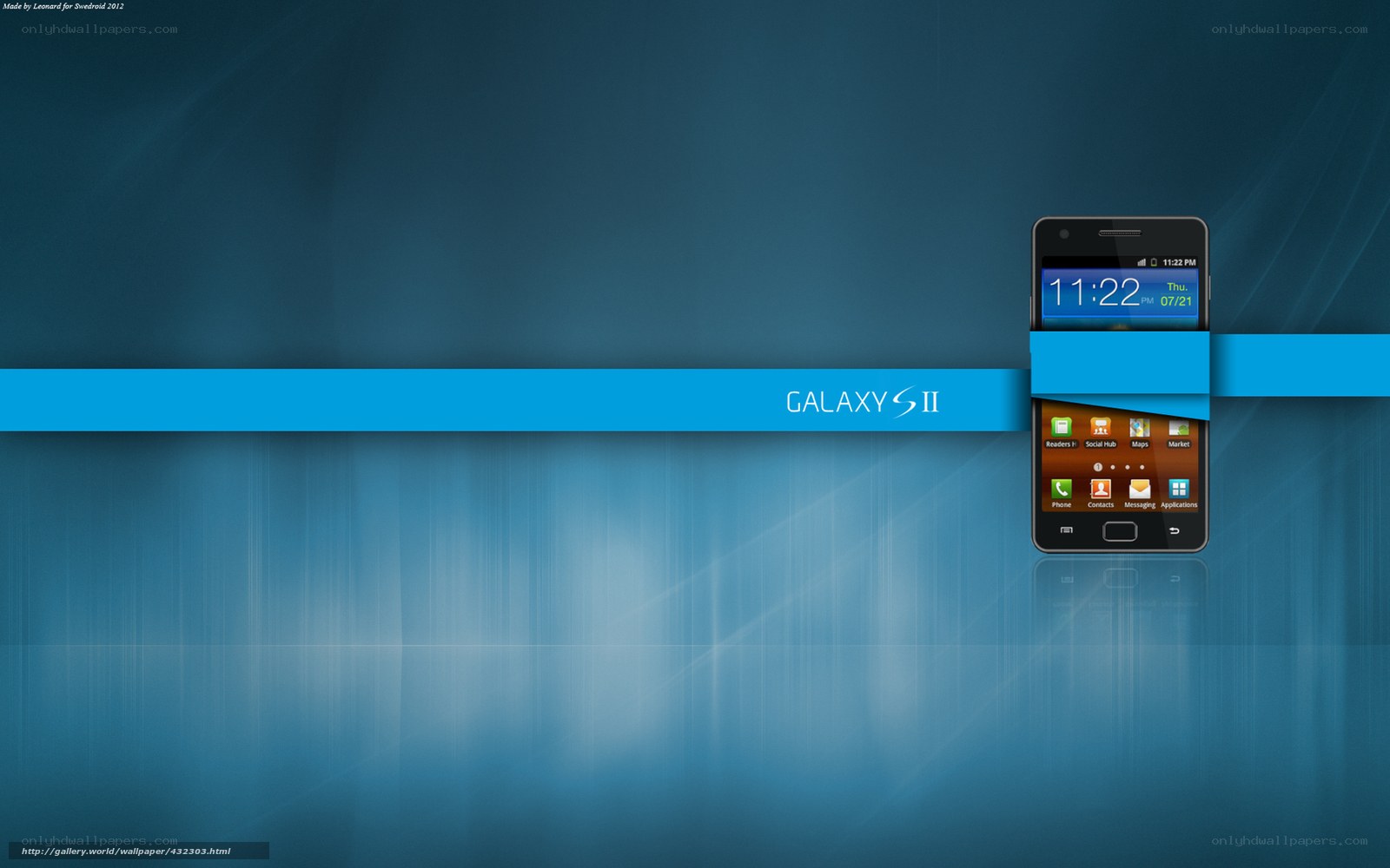 Galaxy S II phone wallpaper