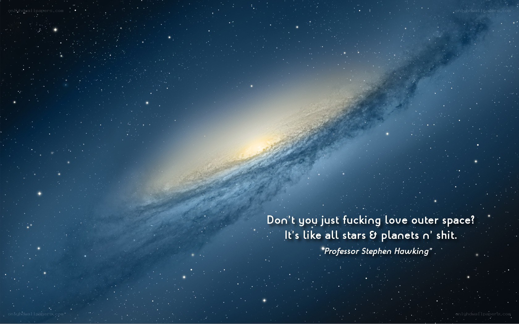 Galaxy space quote