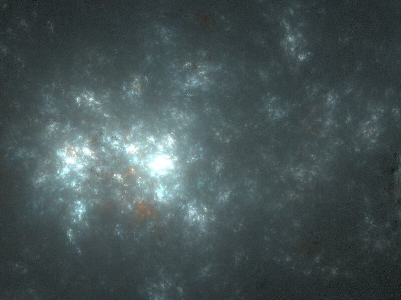 Galaxy with Bright Center