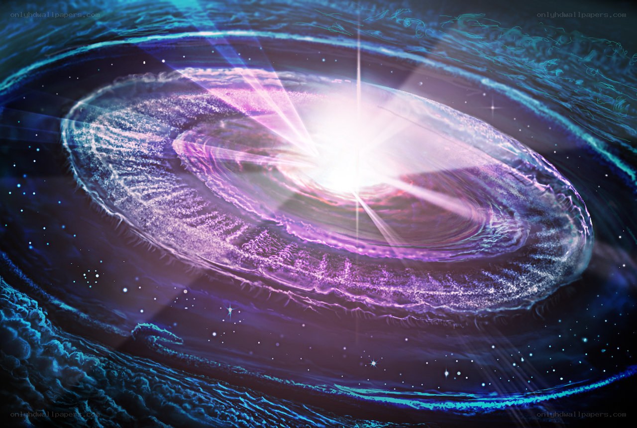 Galaxy with bright core
