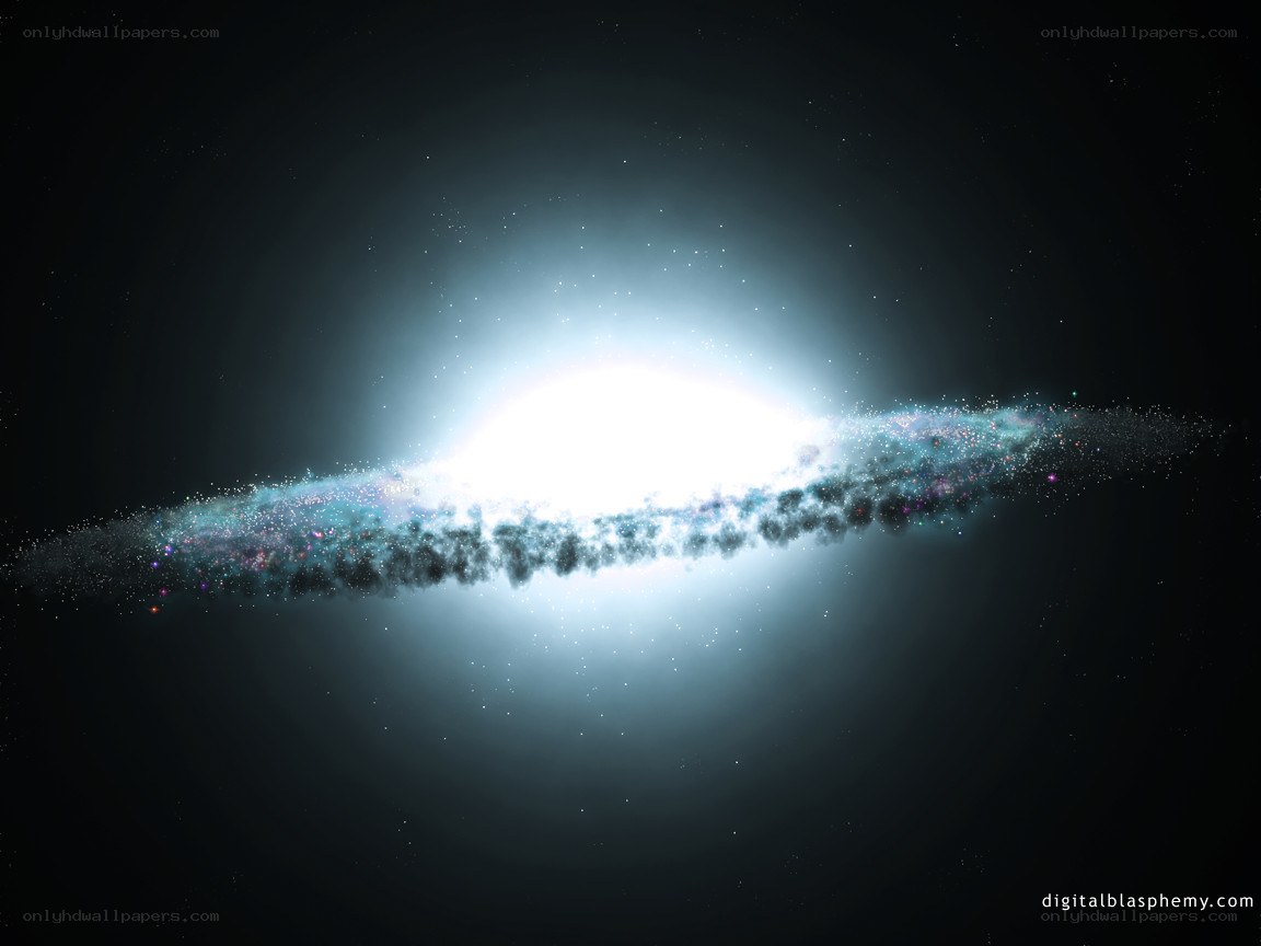 Galaxy with bright core