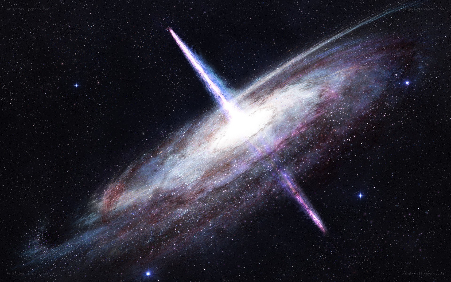 Galaxy with jets