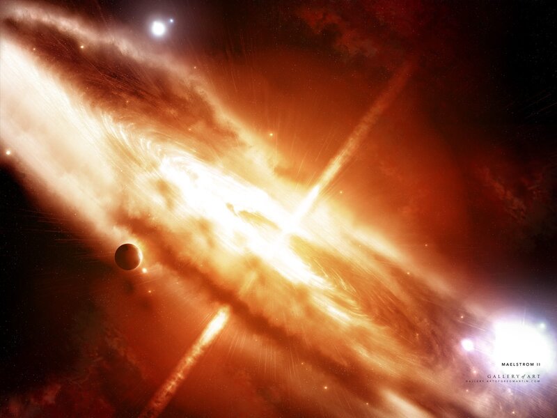Galaxy with Planet