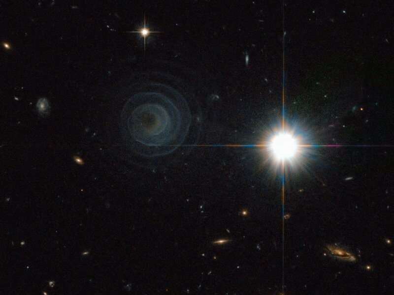 Galaxy with spiral structure