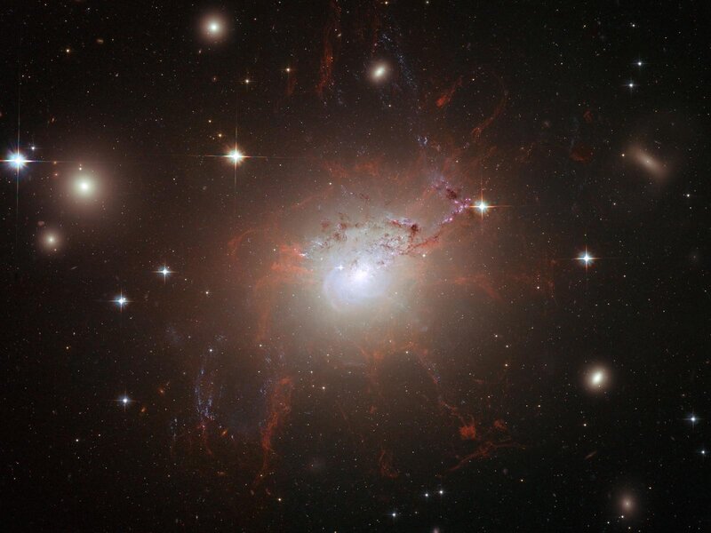 Galaxy with star formation