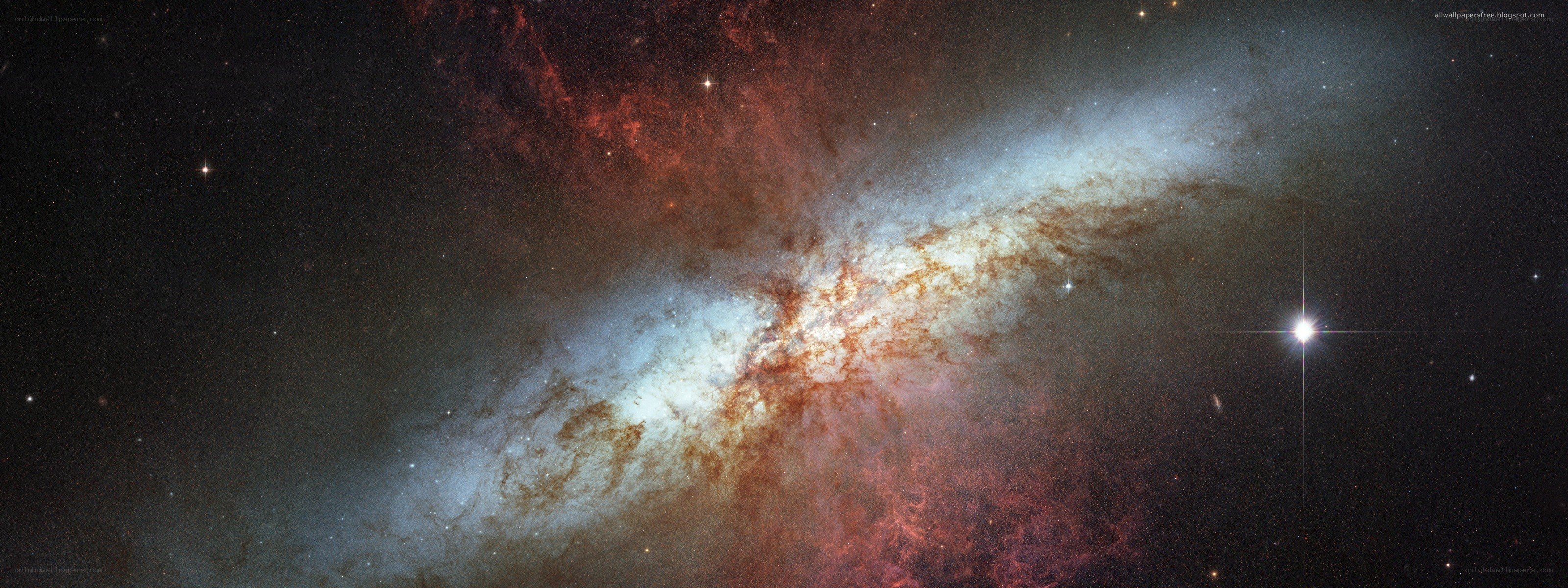 Galaxy with star formation