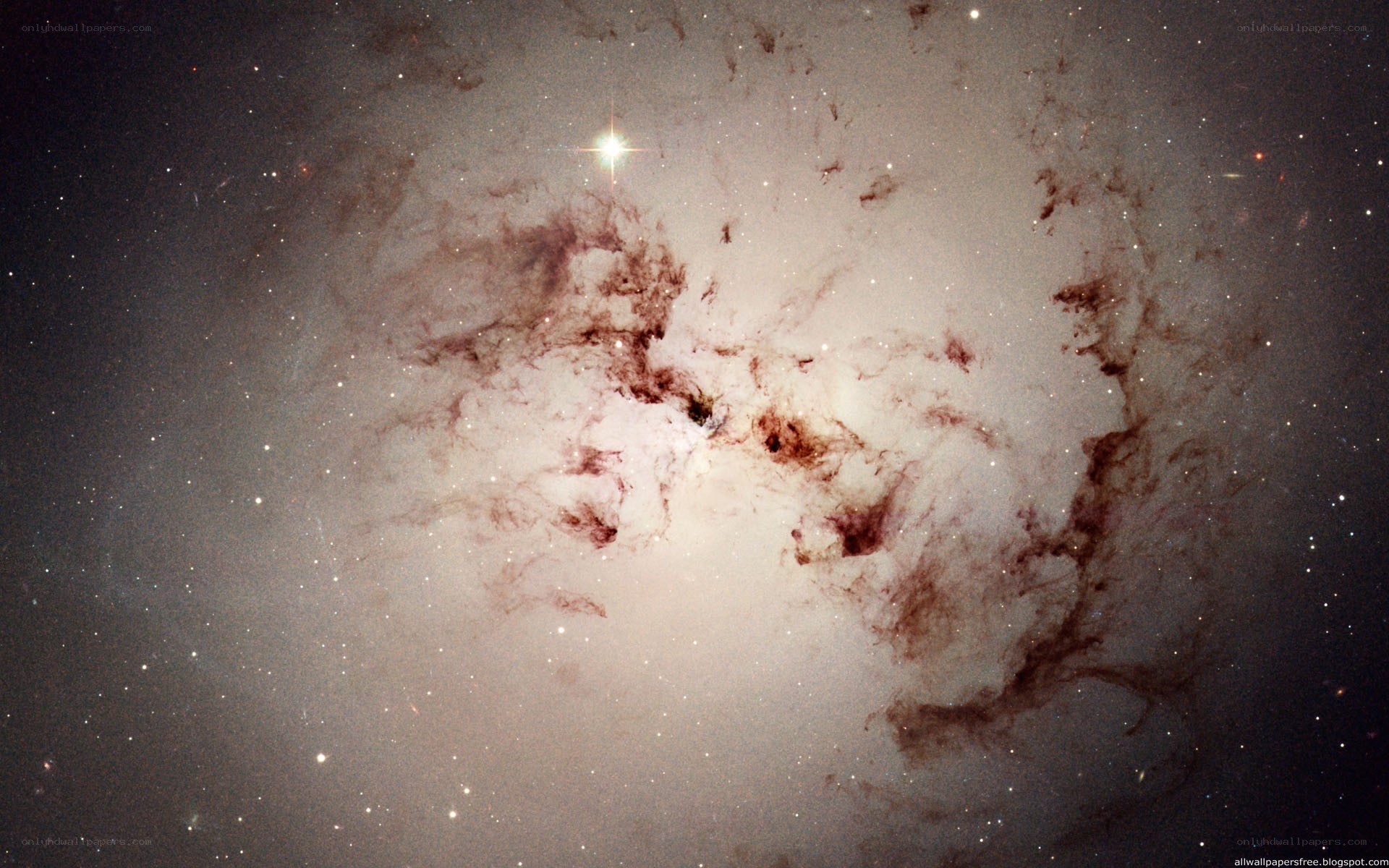 Galaxy with star formation