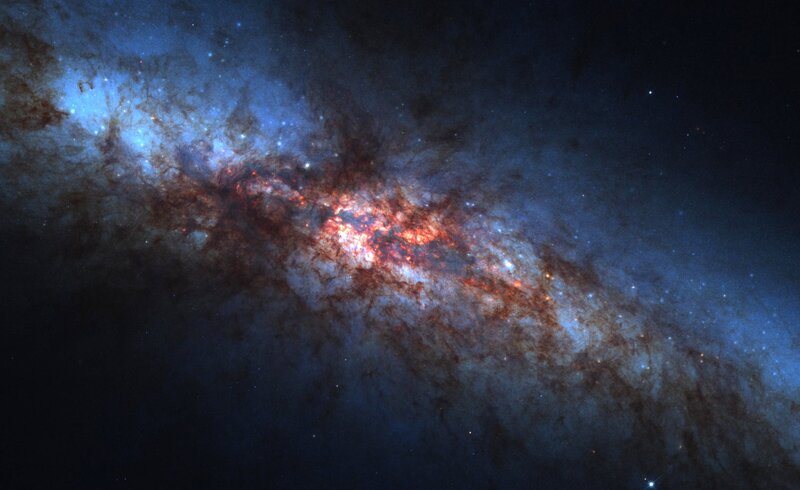 Galaxy with star-forming regions