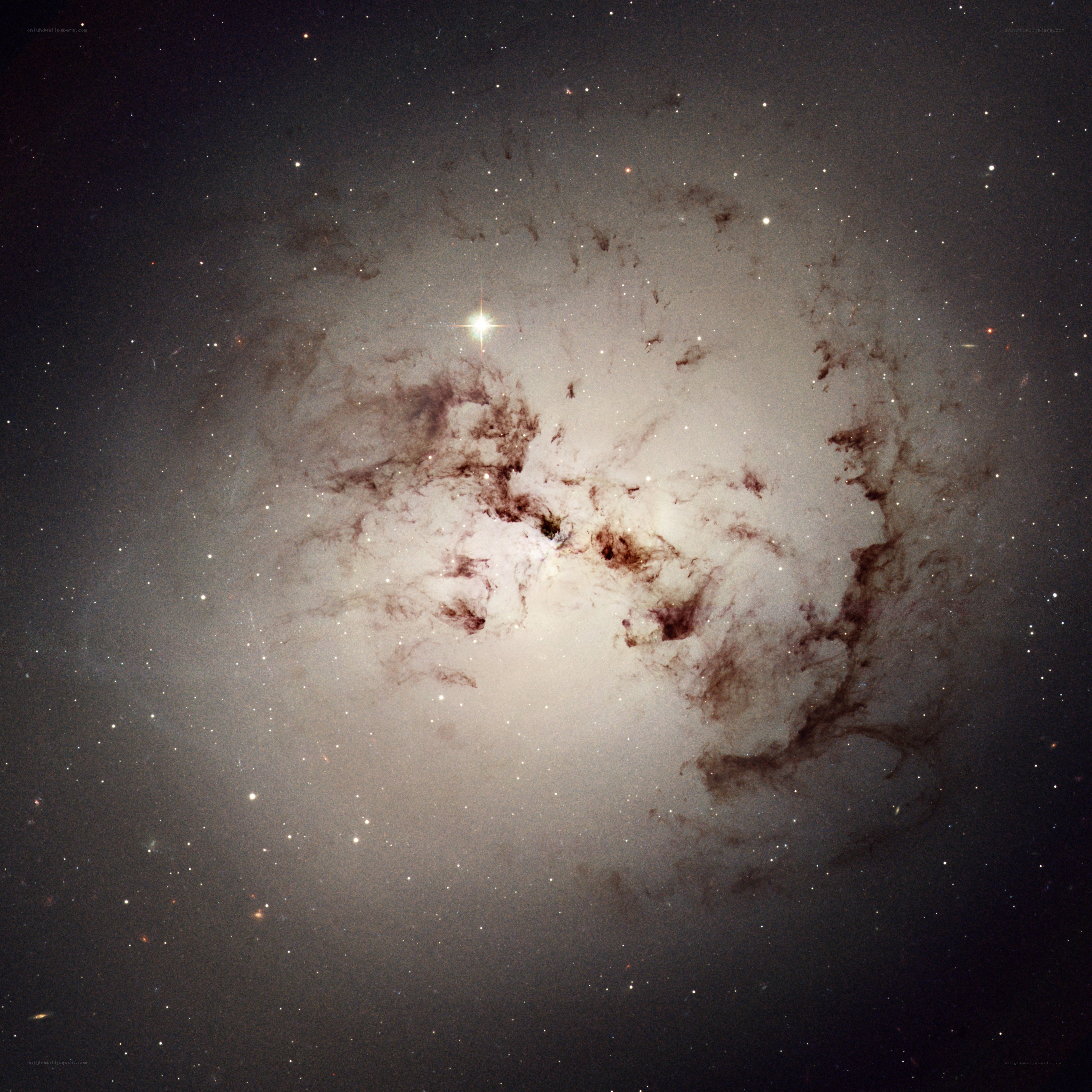 Galaxy with star-forming regions