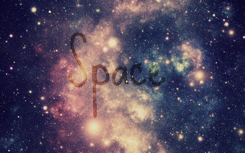 Galaxy with Stars — Blue, Cosmic