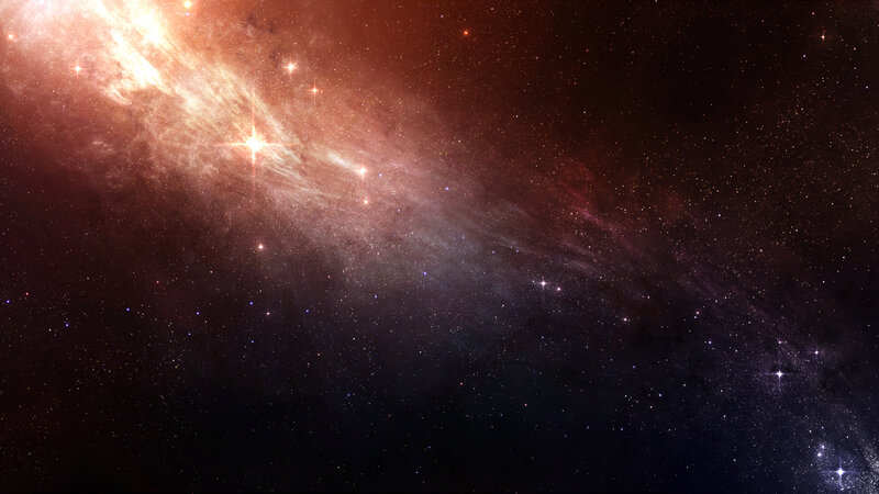 Galaxy with Stars